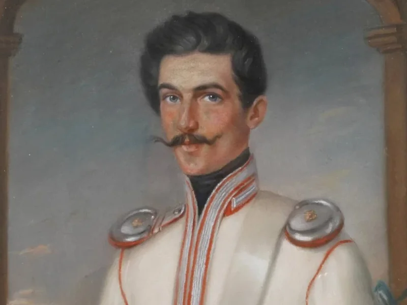 1806-Johann Friedrich Wilhelm Theodor Roux - Giovane uomo in uniforme
